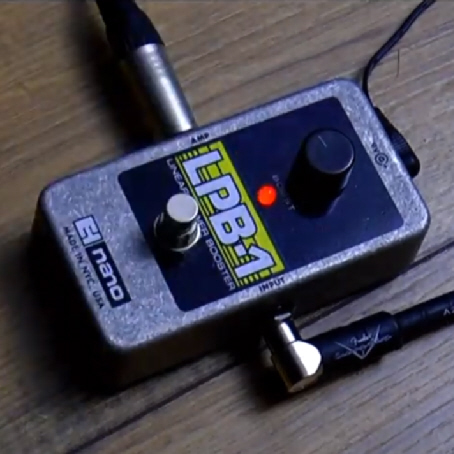 LPB-1 Volume Boost Pedal –&nbsp;Demo